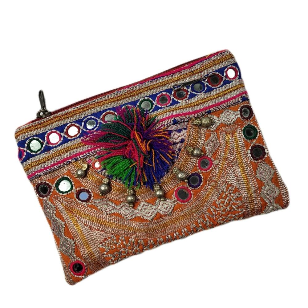 Muzungu Sisters Artisan Beaded Clutch Bag
